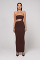 IZARA SHAYE MIDI - CHOCOLATE