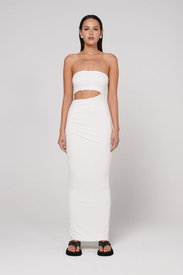 IZARA SHAYE MIDI - WHITE