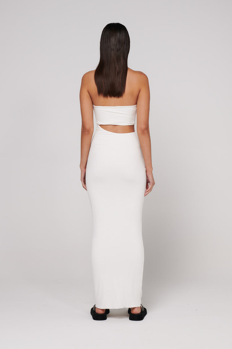 IZARA SHAYE MIDI - WHITE