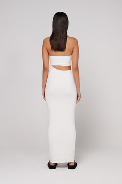IZARA SHAYE MIDI - WHITE