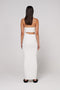 IZARA SHAYE MIDI - WHITE
