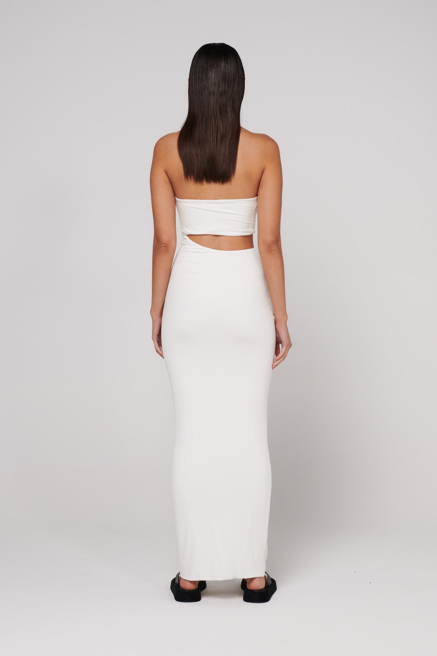 IZARA SHAYE MIDI - WHITE