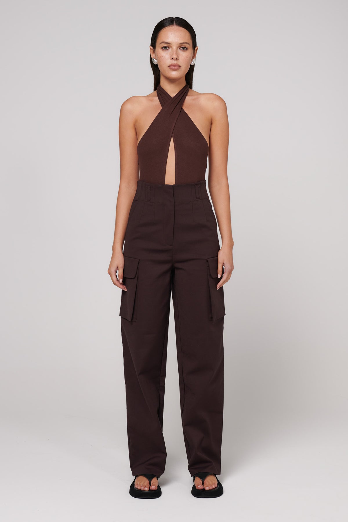 JAYLIN BODYSUIT - CHOCOLATE