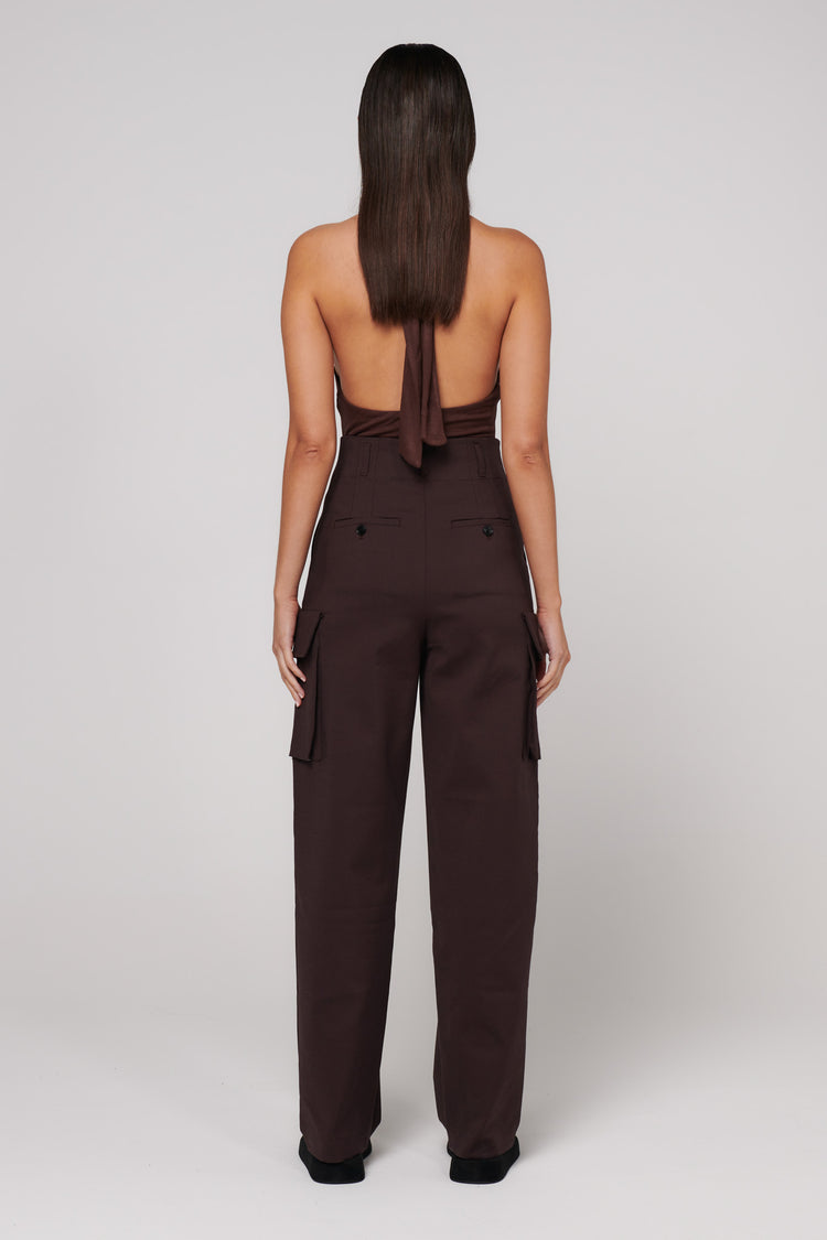JAYLIN BODYSUIT - CHOCOLATE