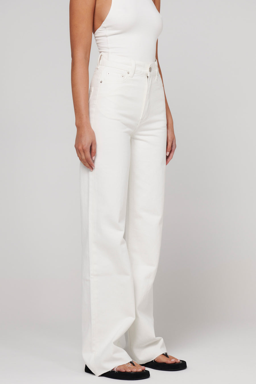LENNON DENIM - WHITE