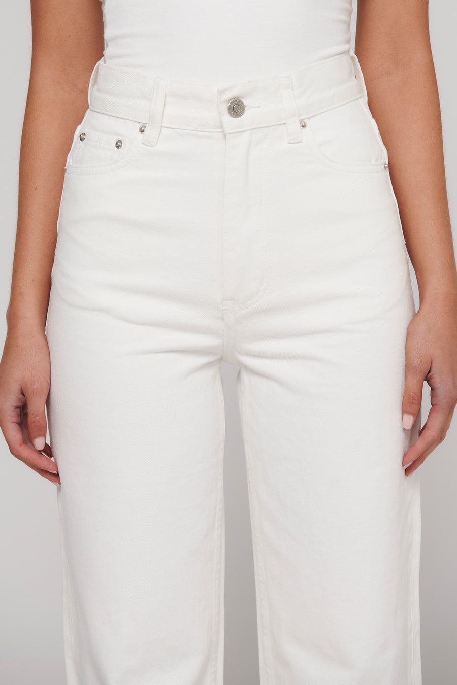 LENNON DENIM - WHITE