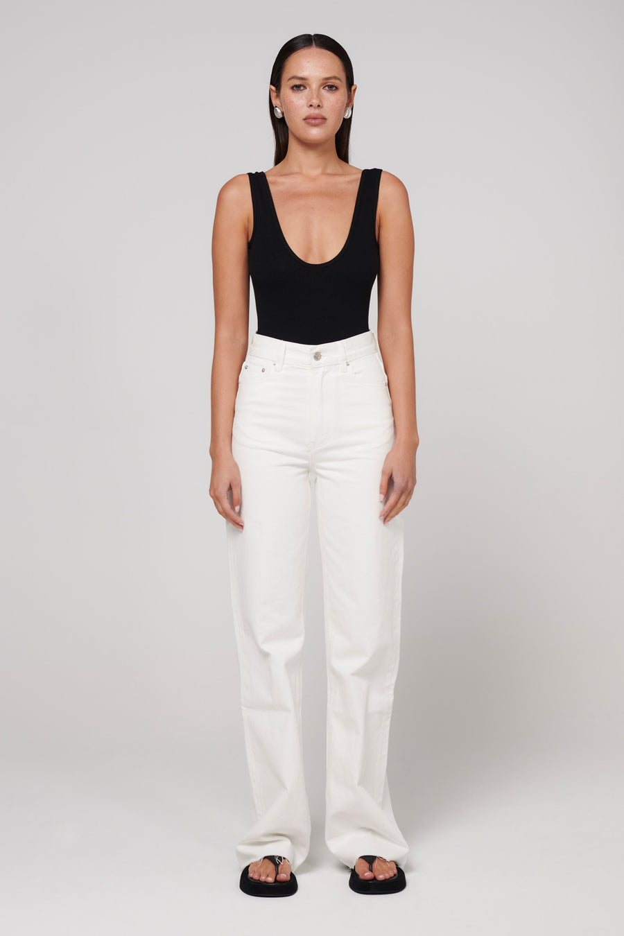 REINA BODYSUIT - BLACK
