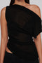 AMAYA TOP - BLACK