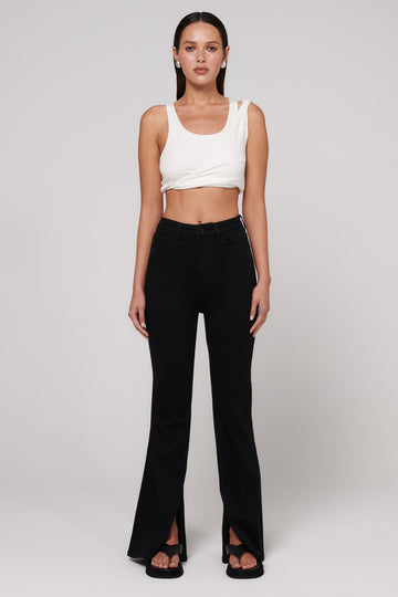 LAILA CROP - WHITE