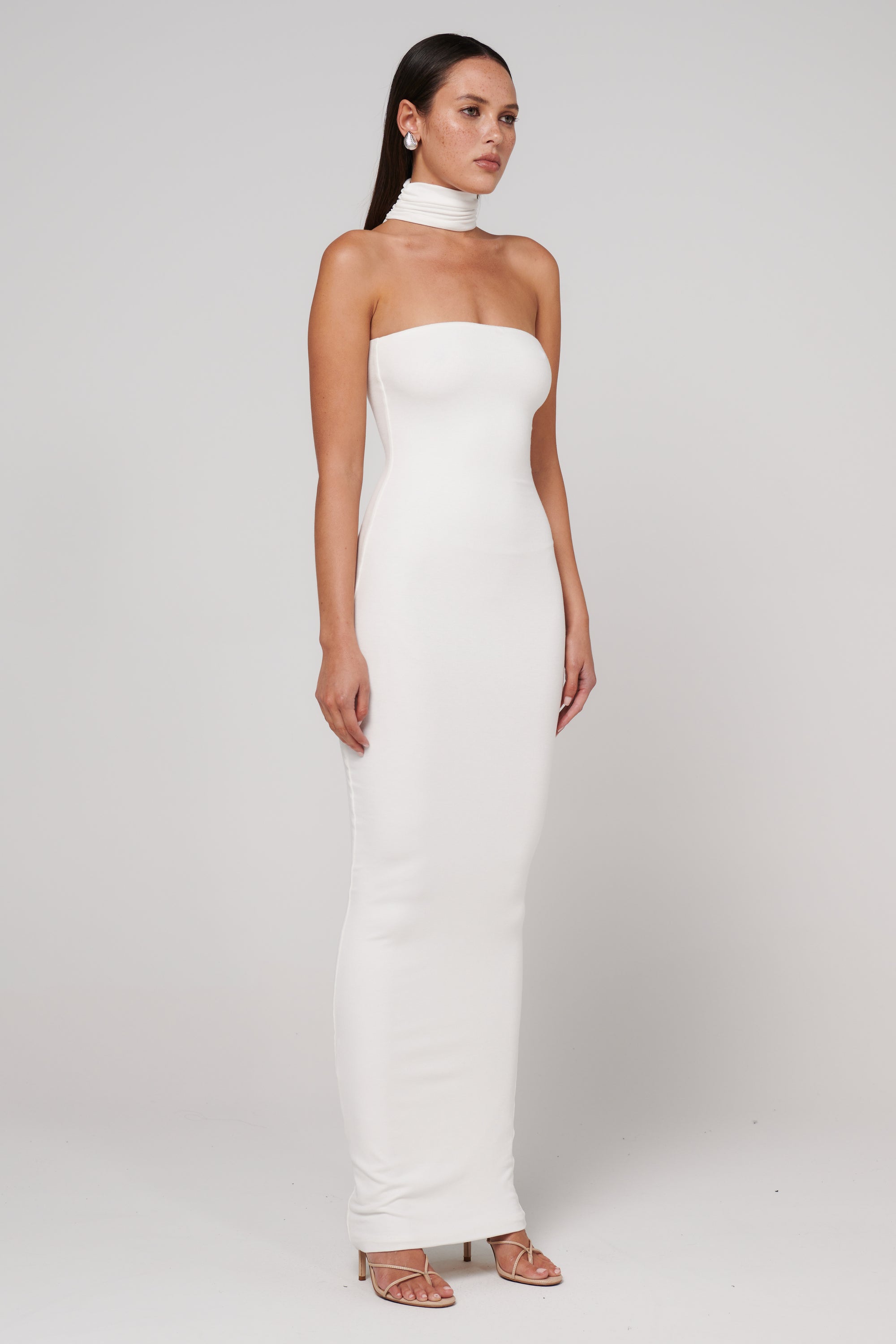 RAINE MIDI - WHITE