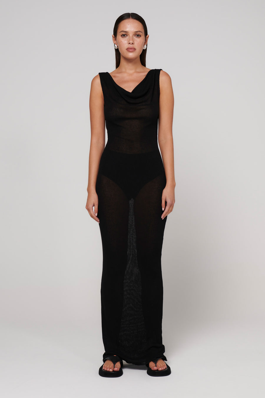 KYRA MAXI - BLACK