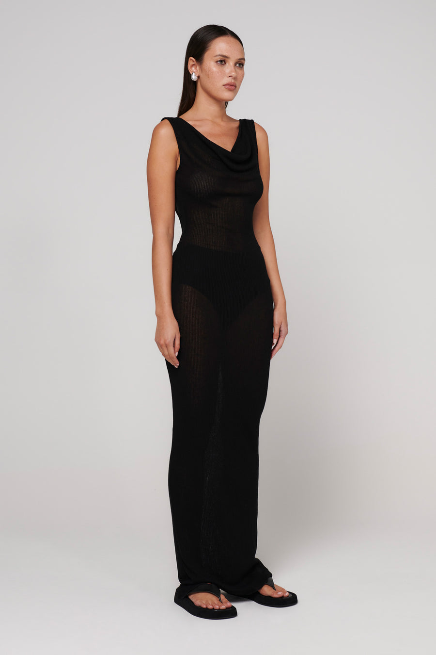KYRA MAXI - BLACK