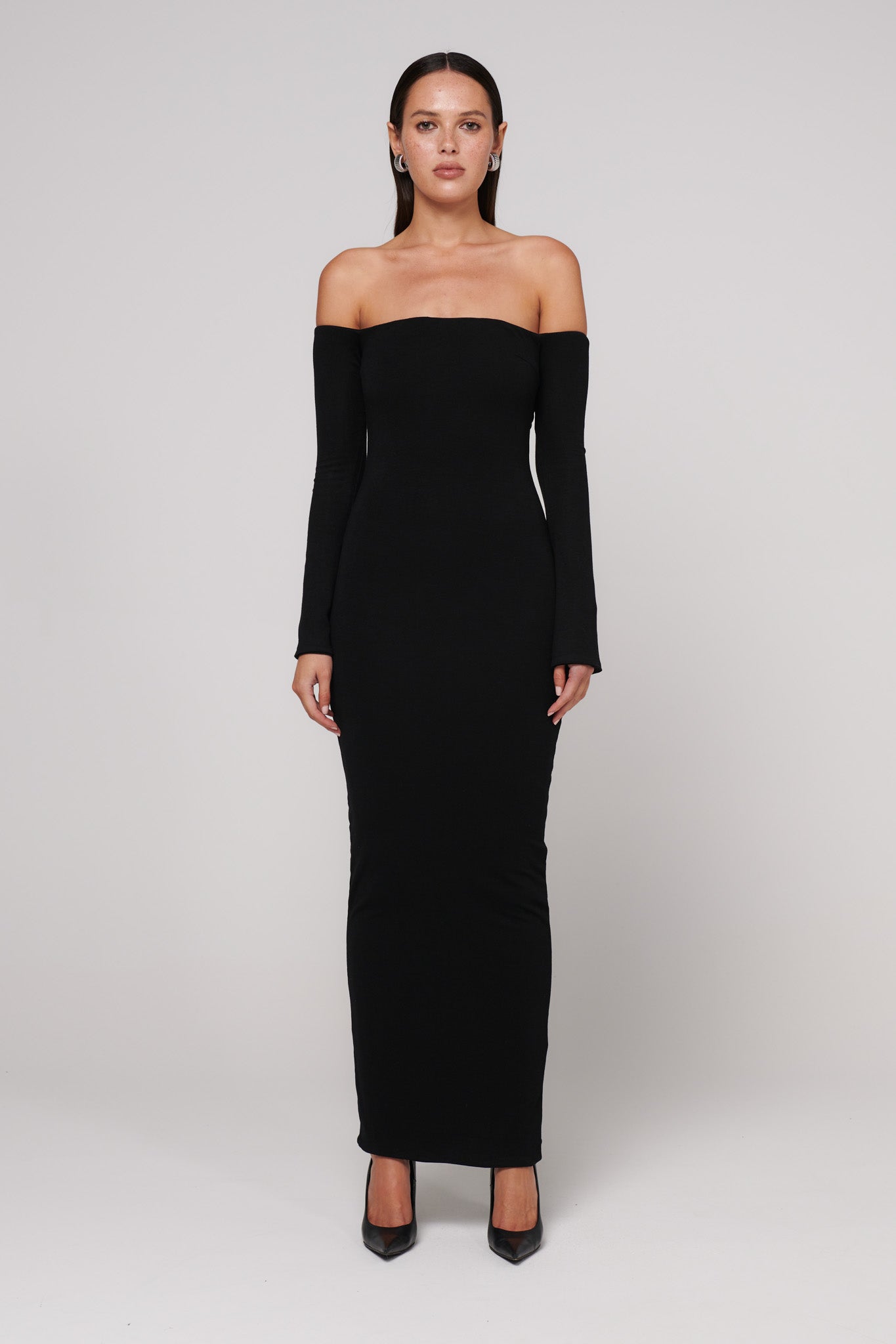 AZARIA MIDI - BLACK