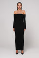 AZARIA MIDI - BLACK