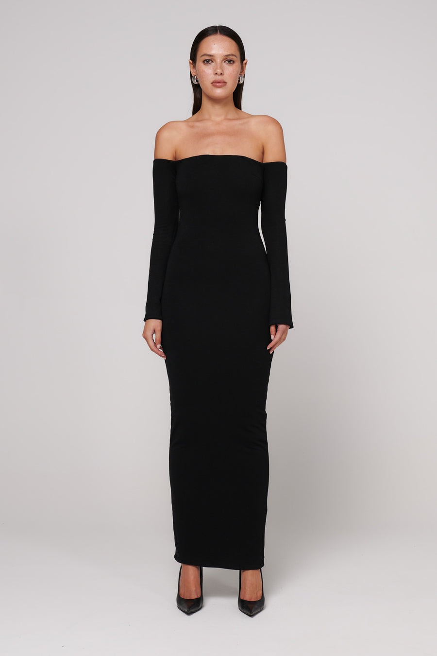 AZARIA MIDI - BLACK