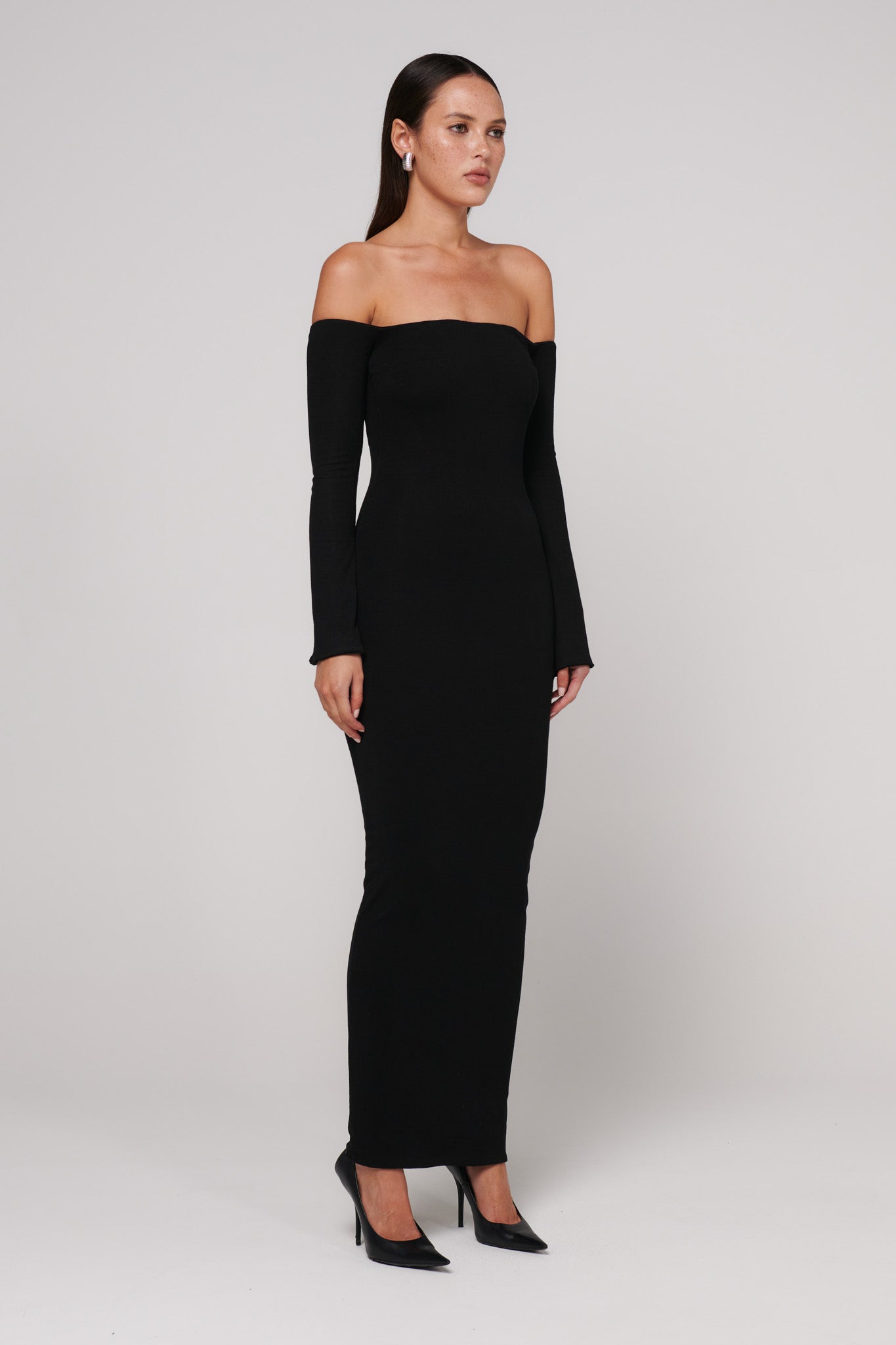 AZARIA MIDI - BLACK