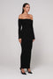 AZARIA MIDI - BLACK
