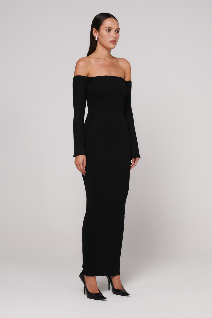 AZARIA MIDI - BLACK