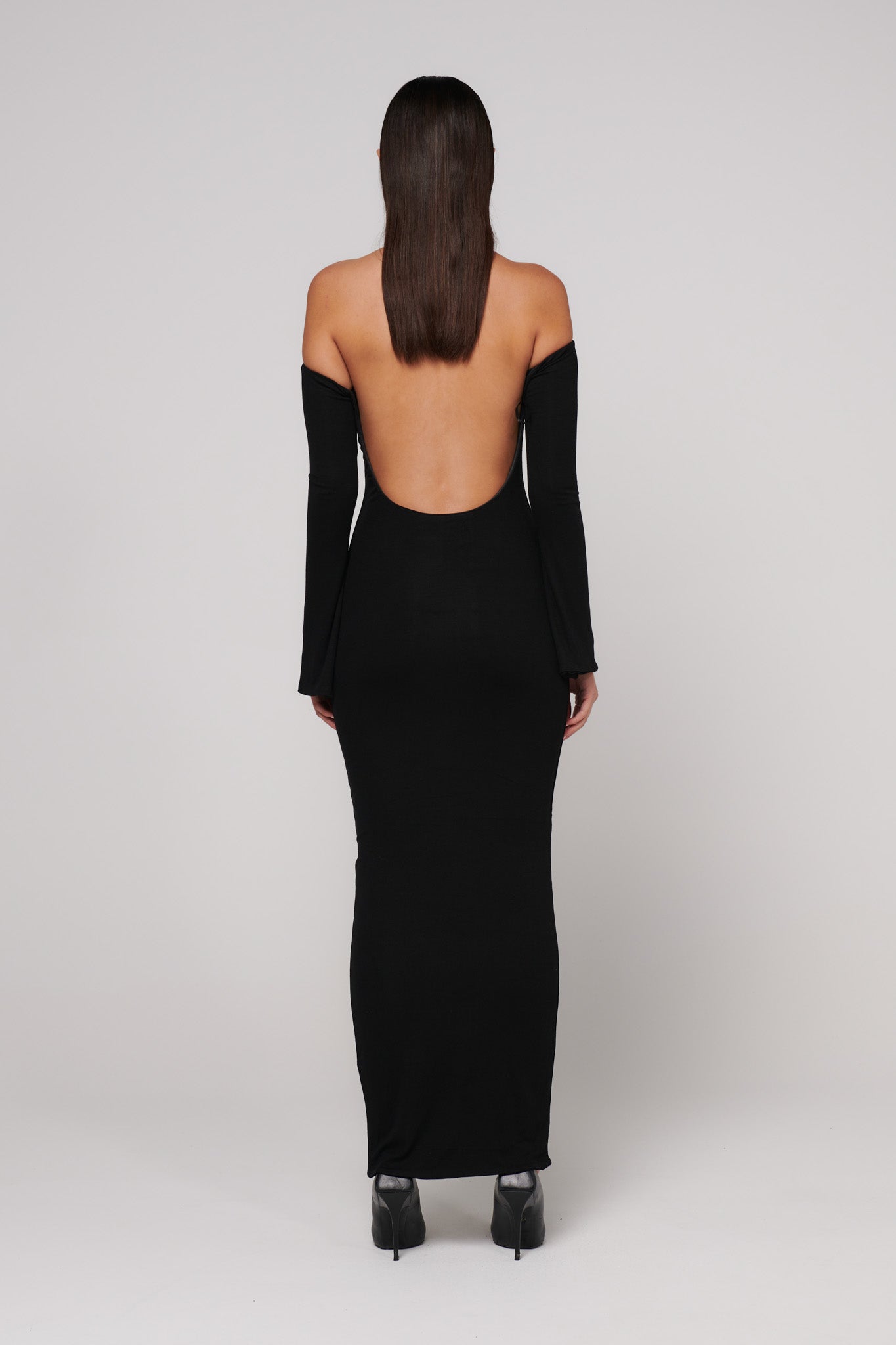 AZARIA MIDI - BLACK