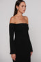AZARIA MIDI - BLACK