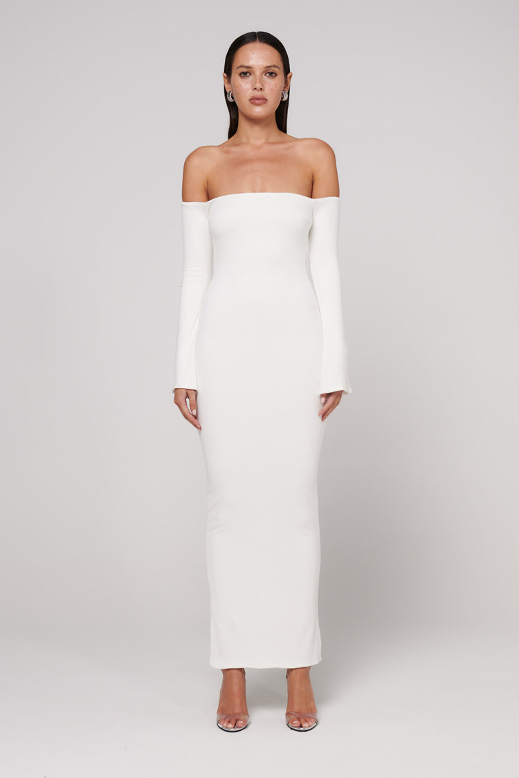 AZARIA MIDI - WHITE