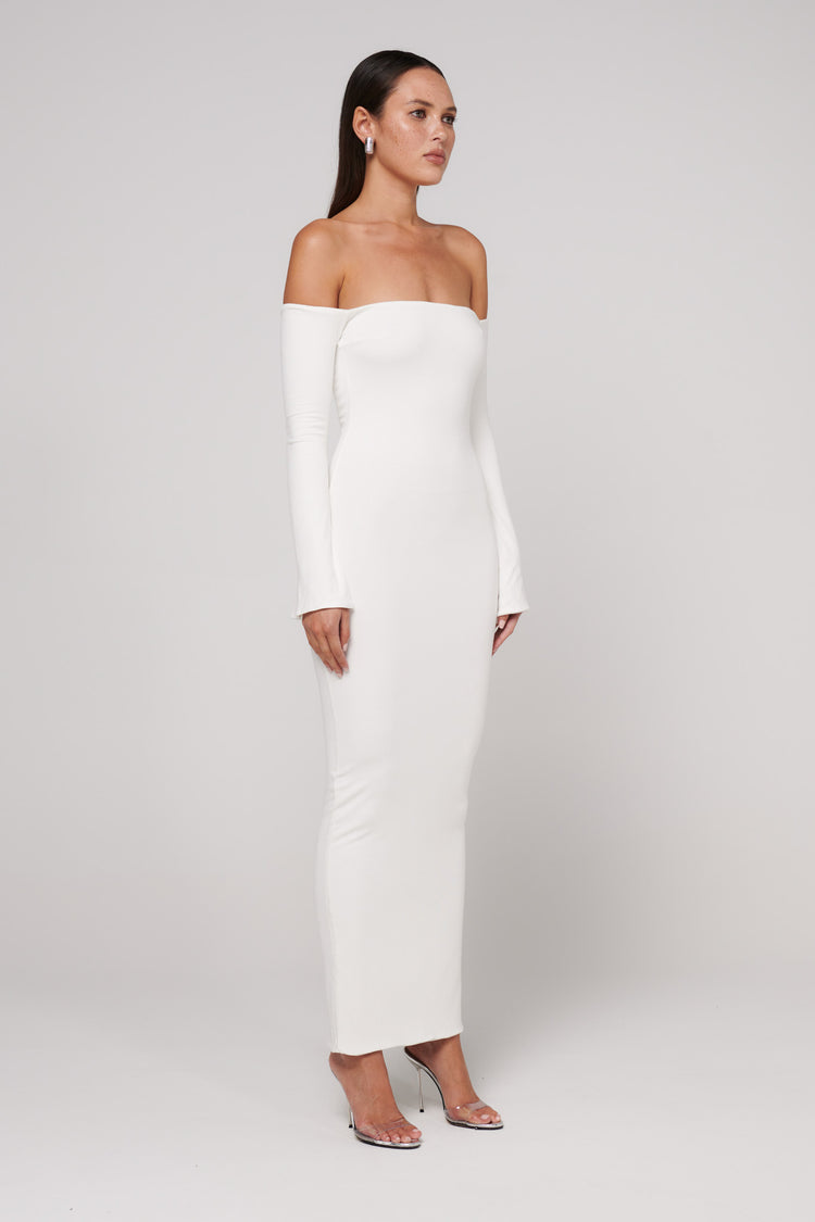 AZARIA MIDI - WHITE
