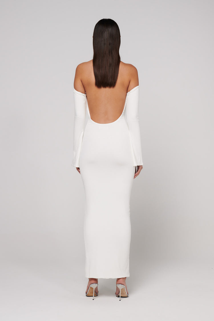 AZARIA MIDI - WHITE