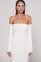 AZARIA MIDI - WHITE