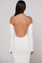 AZARIA MIDI - WHITE