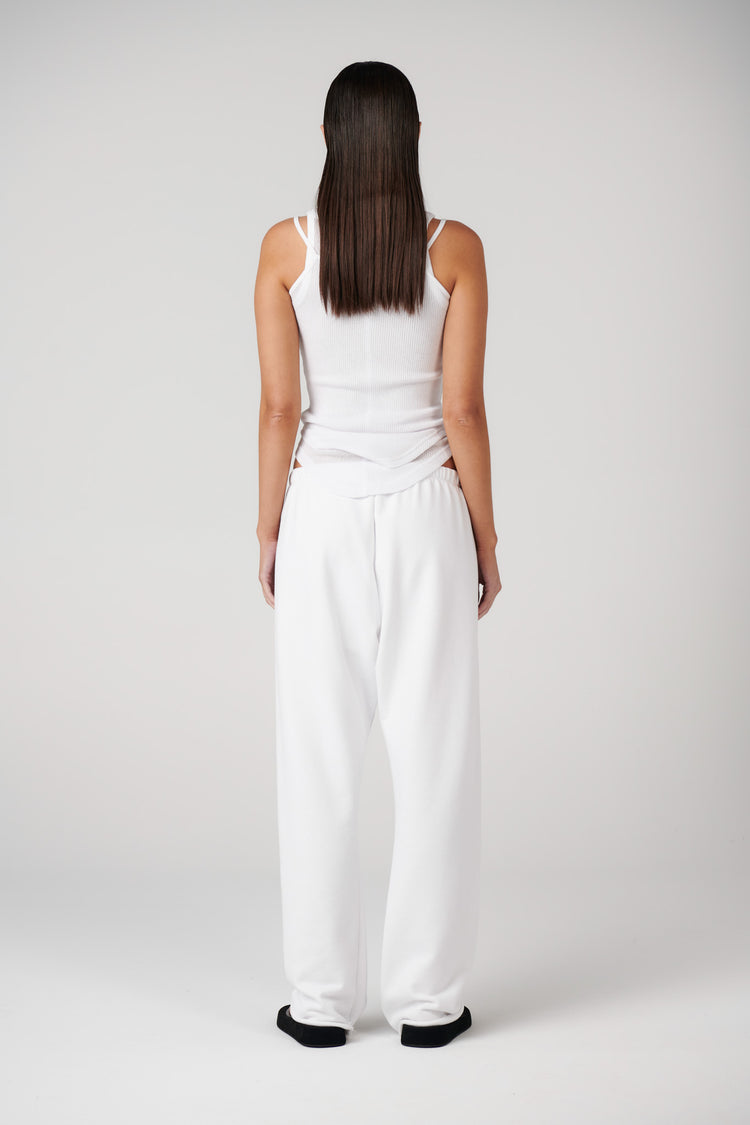 ARTI TRACK PANT - WHITE