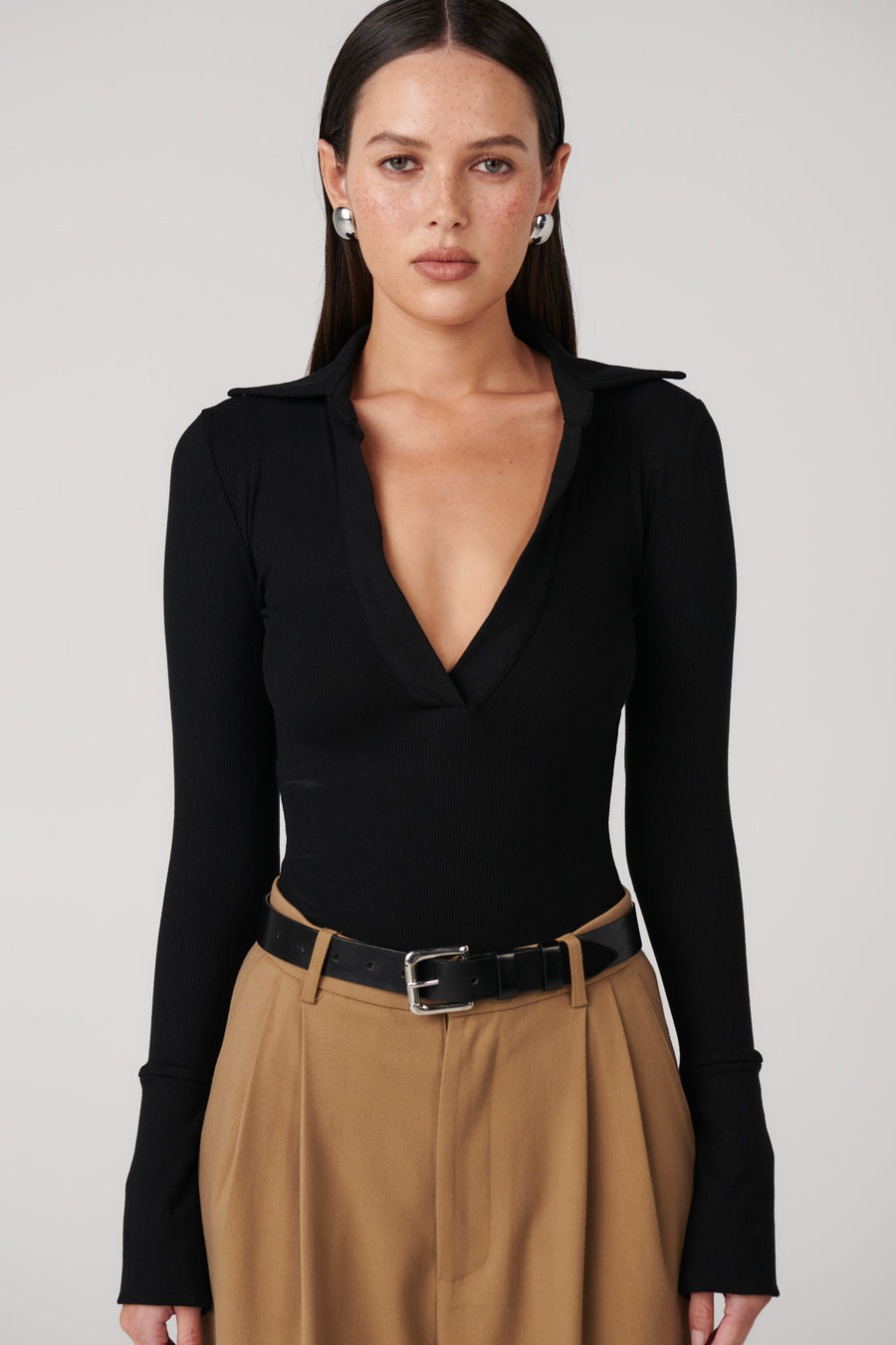 CELINE BODYSUIT - BLACK