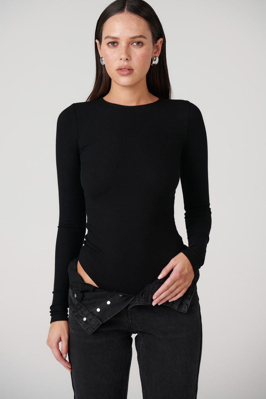 ELISE BODYSUIT - BLACK