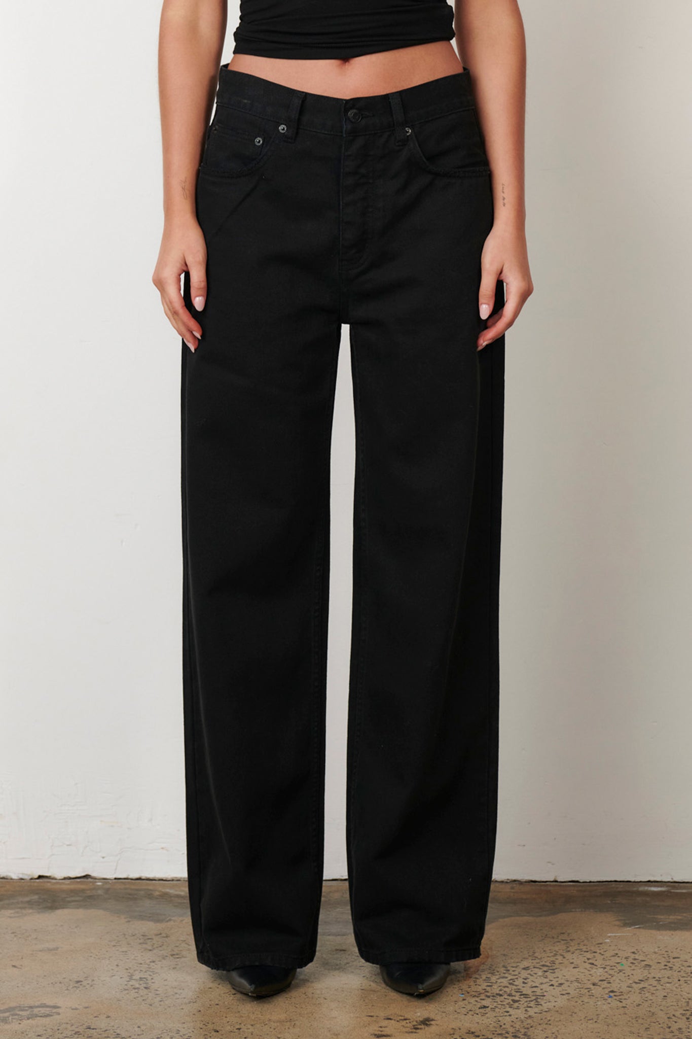 PERRY DENIM - OVERDYED BLACK