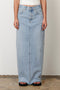 HUDSON MAXI SKIRT - SALTWATER BLUE