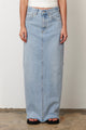 HUDSON MAXI SKIRT - SALTWATER BLUE