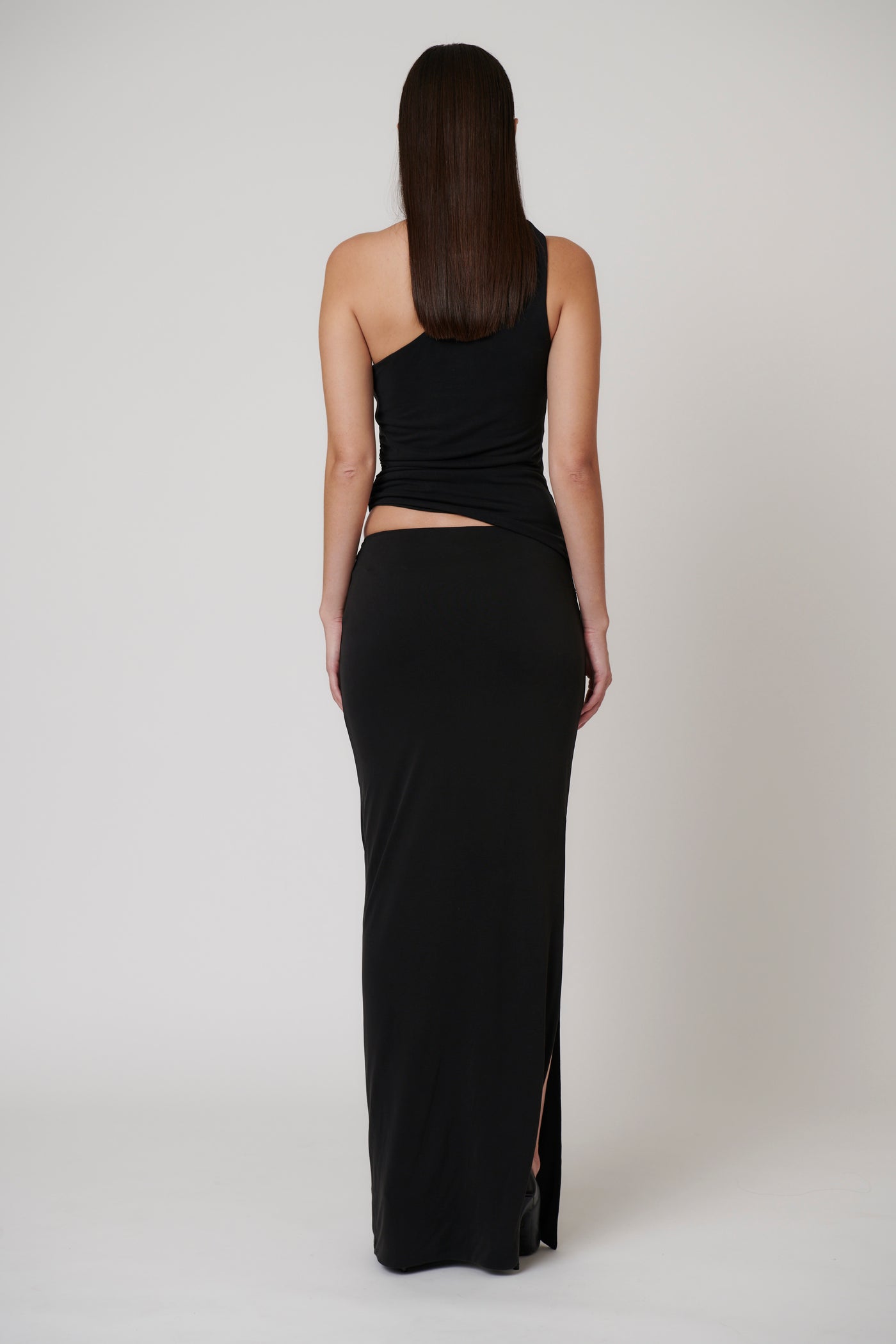 MAIA MAXI SKIRT - BLACK