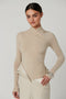 AMRITA BODYSUIT - ALMOND