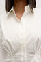 MAPLE SHIRT DRESS - WHITE