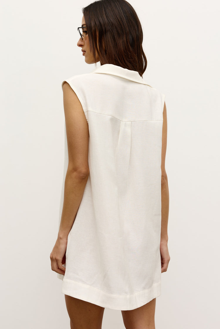 JUNO DRESS - WHITE
