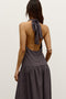 SOLANA MAXI DRESS - SLATE
