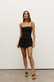 ROXIE MINI DRESS - BLACK
