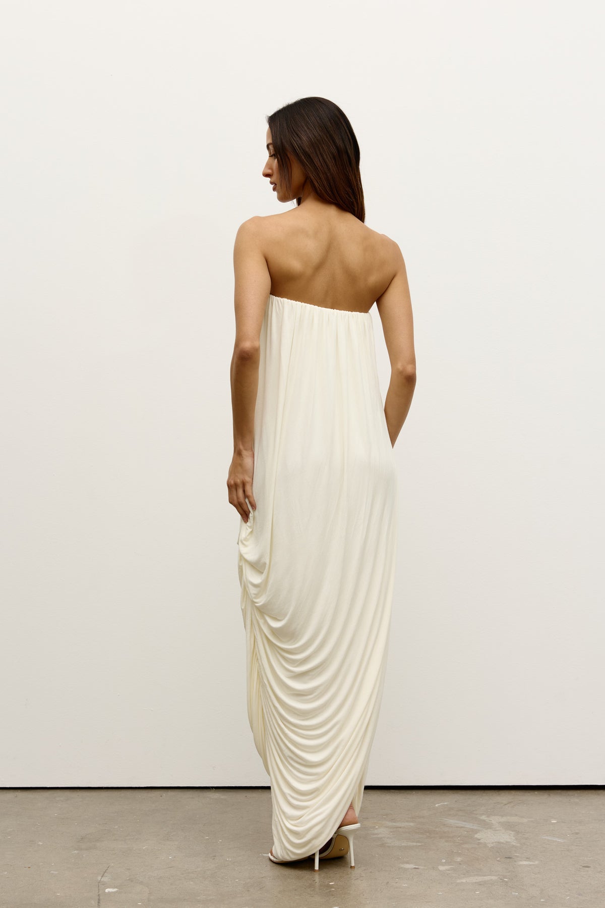 CALLISTA MAXI DRESS - IVORY