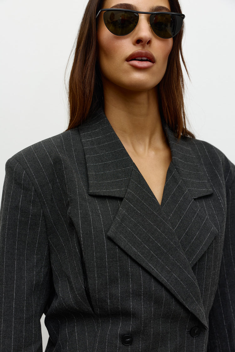 LIORA BLAZER - PINSTRIPE