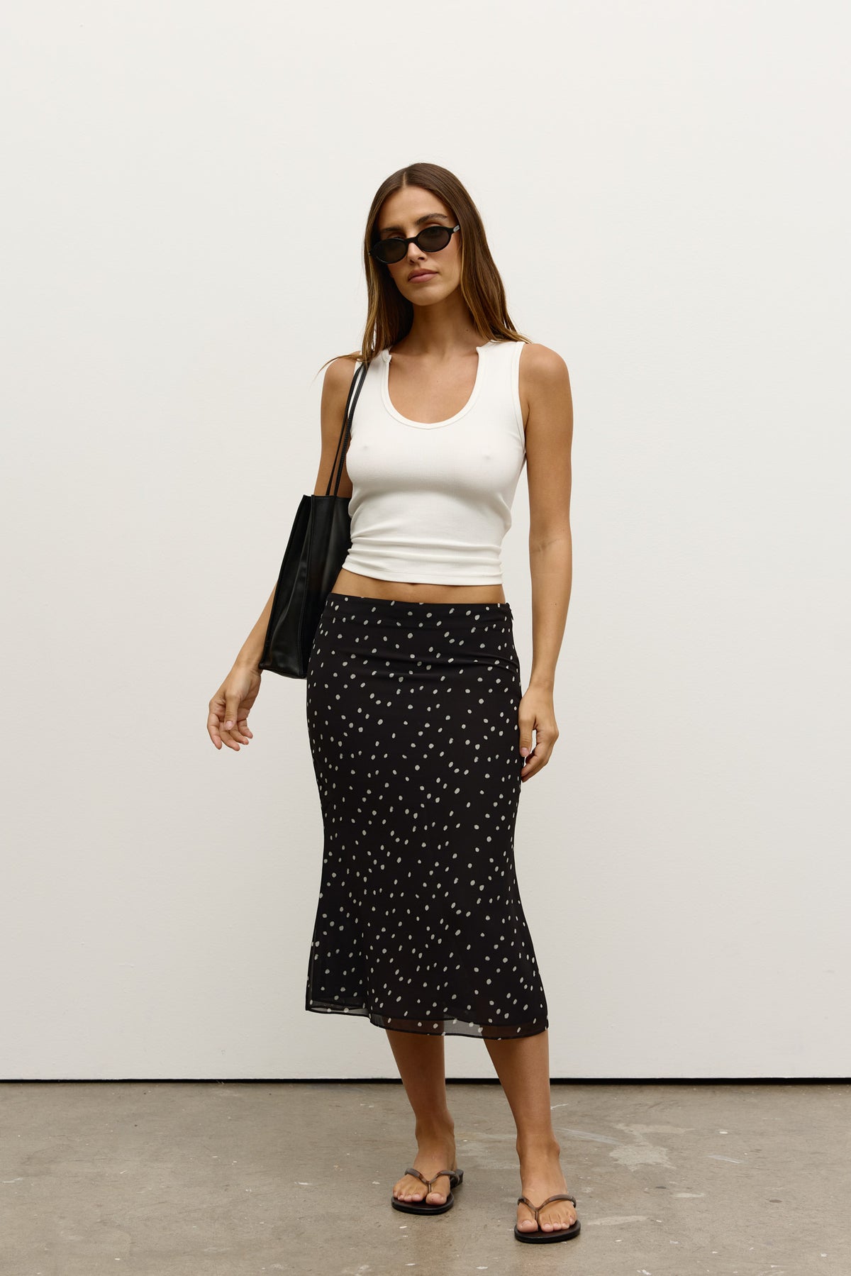 ELLE SKIRT - POLKA DOT