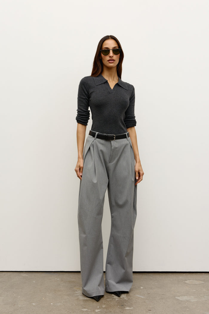 CHELSEA PANT - MOUSE