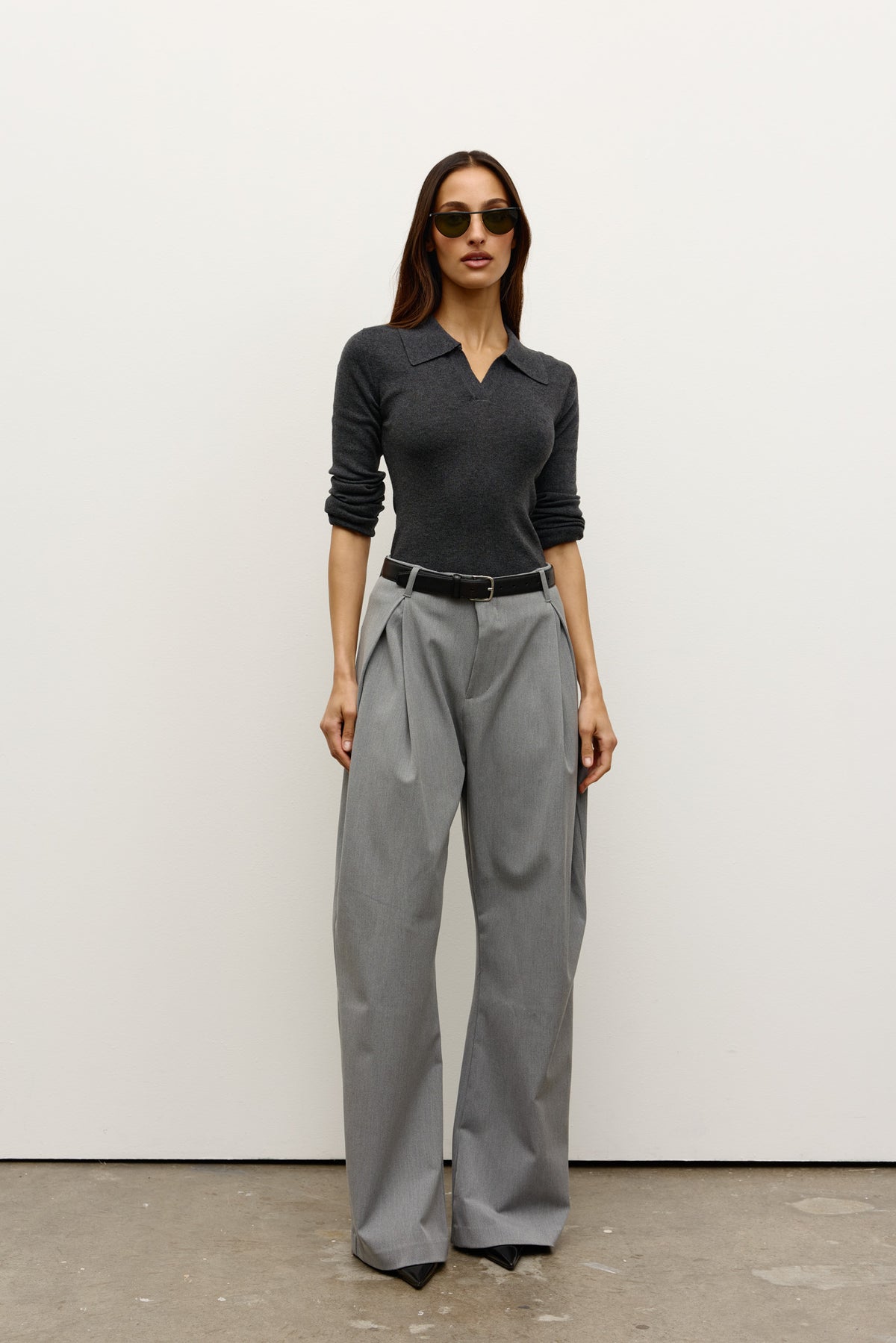 CHELSEA PANT - MOUSE