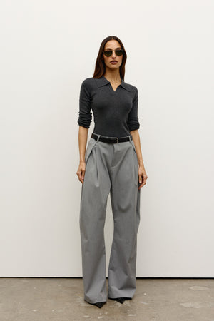 CHELSEA PANT - MOUSE