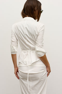 MAXINE SHIRT - WHITE