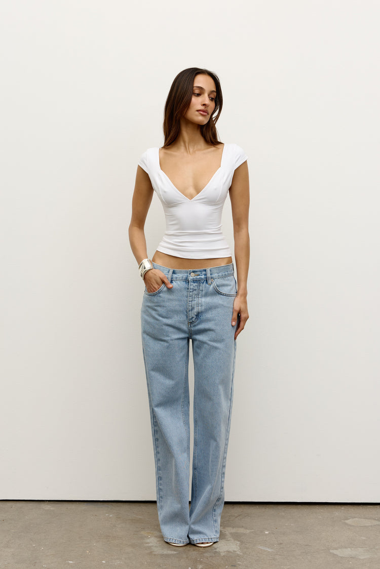 MARIANNA TOP - WHITE