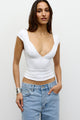 MARIANNA TOP - WHITE